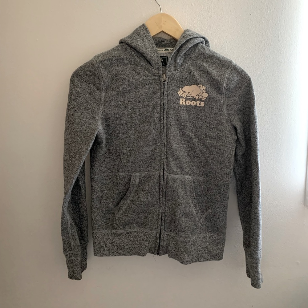 Roots Zip-up Sweater